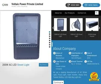 Voltaic.co.in(Voltaic Power Private Limited) Screenshot