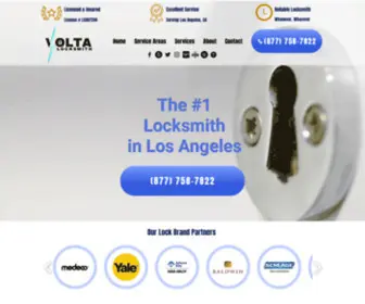 Voltalocksmith.com(Volta Locksmith) Screenshot