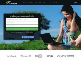 Voltcommerce.com(Volt for exponential growth) Screenshot
