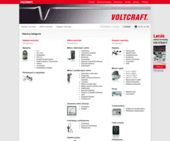 Voltcraft.cz(Internetový obchod) Screenshot