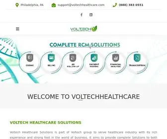 Voltechhealthcare.com(Voltech Healthcare Services) Screenshot