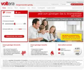 Voltera.de(Günstiger Stromanbieter & Gasanbieter) Screenshot