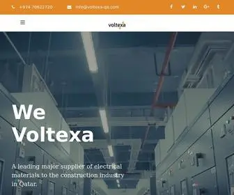 Voltexa-QA.com(Voltexa Trading Contracting & Services) Screenshot