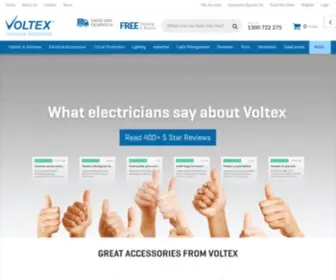 Voltexelectrical.com.au(Voltex Australia) Screenshot