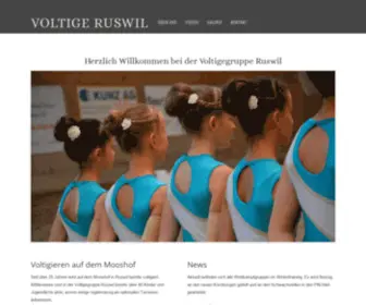 Voltige-Ruswil.com(Voltige Ruswil) Screenshot