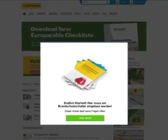 Voltimum.de(Das Informationsportal für Elektrotechniker) Screenshot