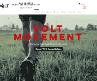 Voltmovement.com(Endurance Coaching) Screenshot