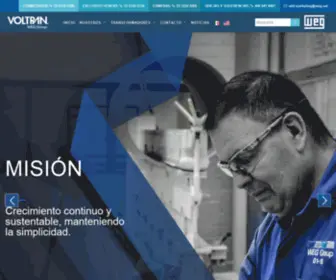 Voltran.com.mx(WEG Group) Screenshot
