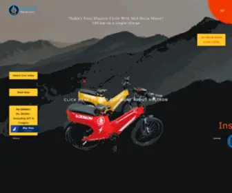 Voltron.in.net(Electric cycle with mid drive motor) Screenshot