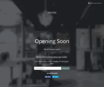 Voltso.co(Domain misconfigured) Screenshot