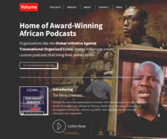 Volume.africa(Home of Award) Screenshot