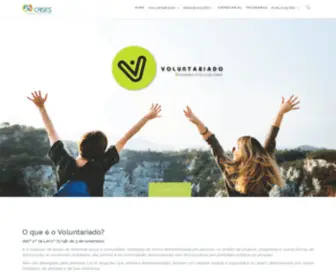 Voluntariado.pt(Site Voluntariado) Screenshot