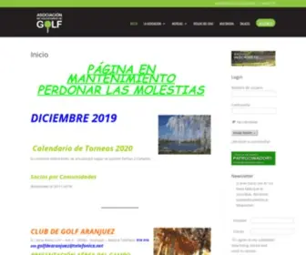 Voluntariosdegolf.com(Bienvenidos/as) Screenshot