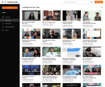 Voluntarytube.com(CentOS) Screenshot