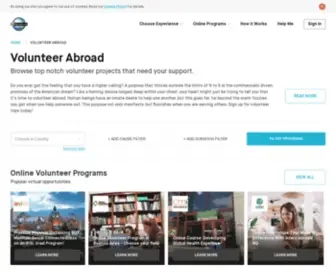 Volunteerabroad.com(Volunteer Abroad Programs) Screenshot