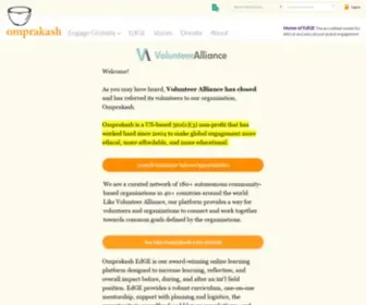 Volunteeralliance.org(Volunteer Alliance) Screenshot