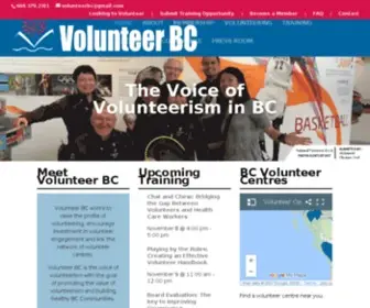 Volunteerbc.bc.ca(Volunteer BC) Screenshot