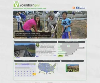 Volunteer.gov(Volunteer Community) Screenshot