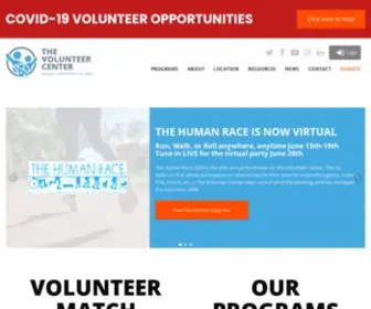 Volunteergso.org(The Volunteer Center) Screenshot