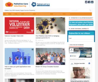 Volunteerhub.com.au(Palliative Care NSW Volunteer Support Services Programme) Screenshot