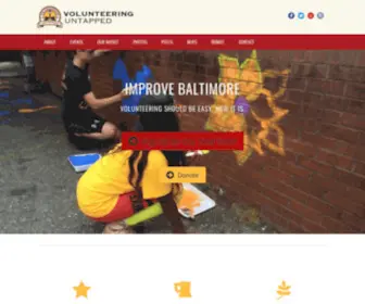 Volunteeringuntapped.org(Volunteering Untapped) Screenshot