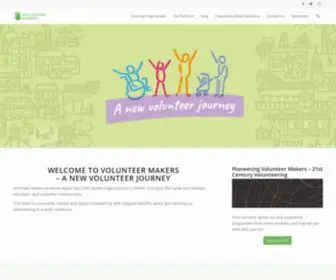 Volunteermakers.org(Volunteer Makers) Screenshot