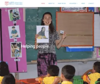 Volunteerteacherthailand.org(Volunteer Teacher Thailand) Screenshot