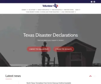 Volunteertx.org(Volunteertx) Screenshot