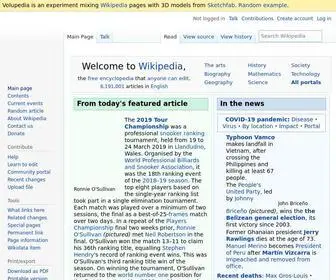 Volupedia.org(The free encyclopedia) Screenshot