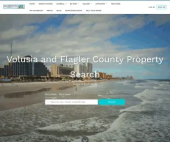 Volusiaflaglerproperties.com(Volusia and Flagler County Property Search) Screenshot