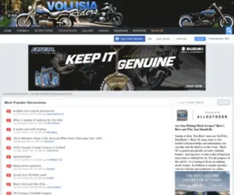 Volusiariders.com(Suzuki Volusia Forum) Screenshot