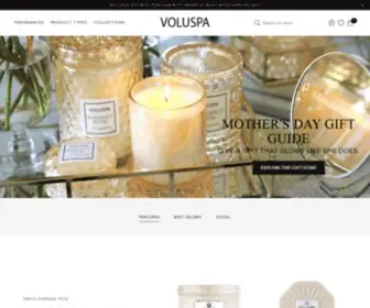 Voluspa.com(Voluspa®) Screenshot