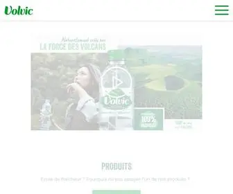 Volvic.fr(Eau Minérale Naturelle) Screenshot