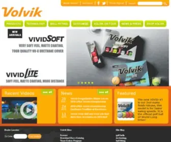 Volvik.com(Official Volvik Golf Site) Screenshot