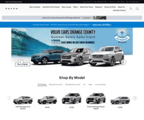 Volvo-OC.com(Volvo cars orange county) Screenshot