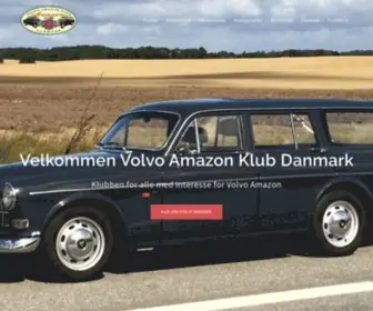 Volvoamazon.dk(Volvo Amazon Klub Danmark) Screenshot