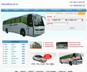 Volvobus.co.in(VOLVO INDIA BUS) Screenshot