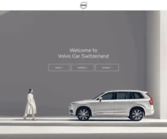 Volvocars.ch(Volvo Cars) Screenshot