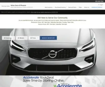 Volvocarsofphoenix.com Screenshot