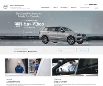 Volvocarssaskatoon.com(New and Pre) Screenshot