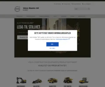 Volvoce.no(Produkter av overlegen kvalitet) Screenshot