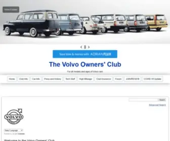 Volvoclub.org.uk(Volvo Car Club) Screenshot