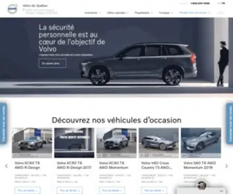 Volvodequebec.com(Véhicules Volvo neufs et d'occasion) Screenshot