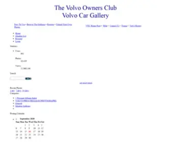 Volvogallery.org.uk(Volvo Owners Club Gallery) Screenshot