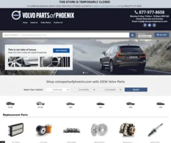 Volvopartsofphoenix.com(Buy OEM Volvo Parts & Accessories) Screenshot