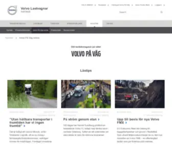 Volvopavag.com(Volvo På Väg online) Screenshot