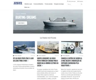 Volvopenta.com.br(Motores industriais e mar) Screenshot