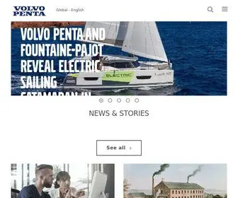 Volvopenta.com(Volvo Penta) Screenshot