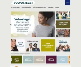 Volvosteget.se(Start) Screenshot