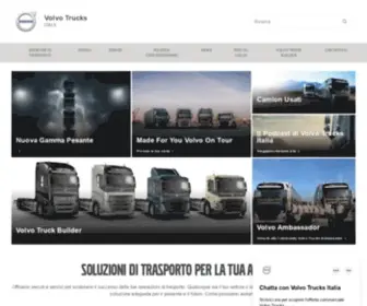 Volvotrucks.it(Volvo Trucks) Screenshot